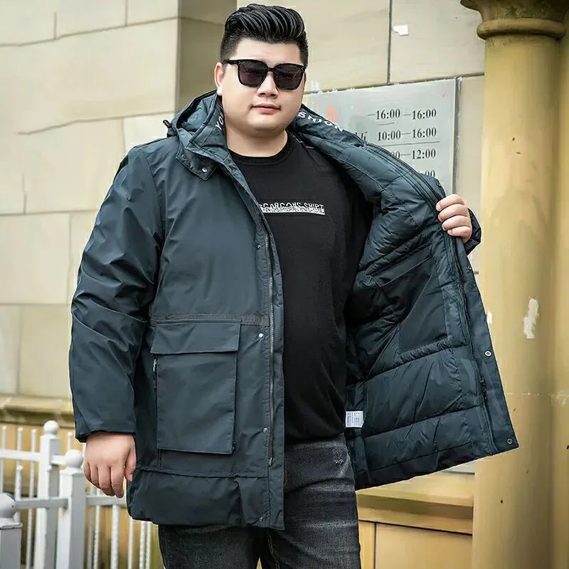 2021 Winter New Fashion Men Hooded Cotton Padded Jacket Coat Thick Warm Parkas Mens Casual Loose Outerwear 8XL F486
2021 Winter New Fashion Men Hooded Cotton Padded Jacket Coat Thick Warm Parkas Mens Casual Loose Outerwear 8XL F486