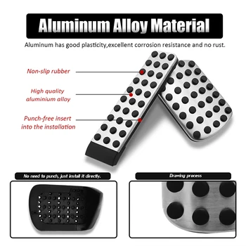 For Mercedes Benz W124 W202 W203 W140 W208 W210 W211 W220 R170 R171 R-Class TTCR-II Car AT Non-slip Brake Clutch Pedal Pads
For Mercedes Benz W124 W202 W203 W140 W208 W210 W211 W220 R170 R171 R-Class TTCR-II Car AT Non-slip Brake Clutch Pedal Pads