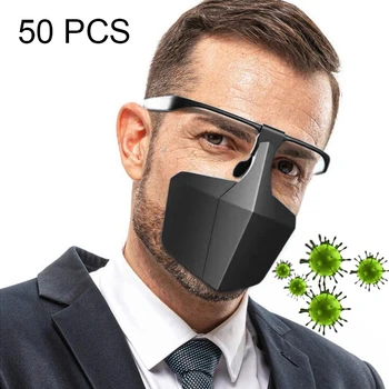 50 PCS Face-Shielding Protective Face Mask Anti-Fog Anti-Splash Anti-virus Dustproof Isolating Face Shield
50 PCS Face-Shielding Protective Face Mask Anti-Fog Anti-Splash Anti-virus Dustproof Isolating Face Shield