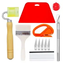 Car Tools 12Pcs/Set Practical Practical Car Wrap Applicator Kit Plastic Window Tint Film Tools Safe for Car
Car Tools 12Pcs/Set Practical Practical Car Wrap Applicator Kit Plastic Window Tint Film Tools Safe for Car