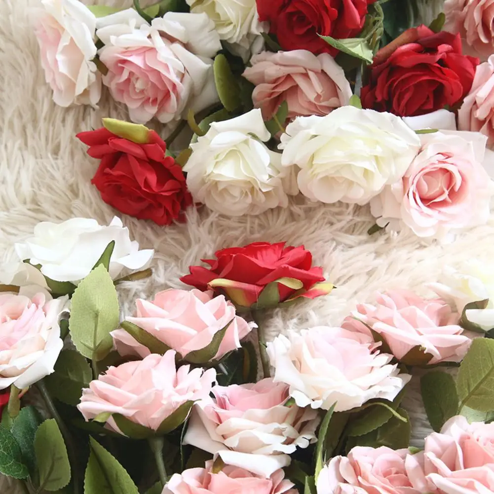 1Pc 37cm Artificial Rose Flower Arrangement DIY Wedding Home Decoration Party Desktop Home Decor
1Pc 37cm Artificial Rose Flower Arrangement DIY Wedding Home Decoration Party Desktop Home Decor