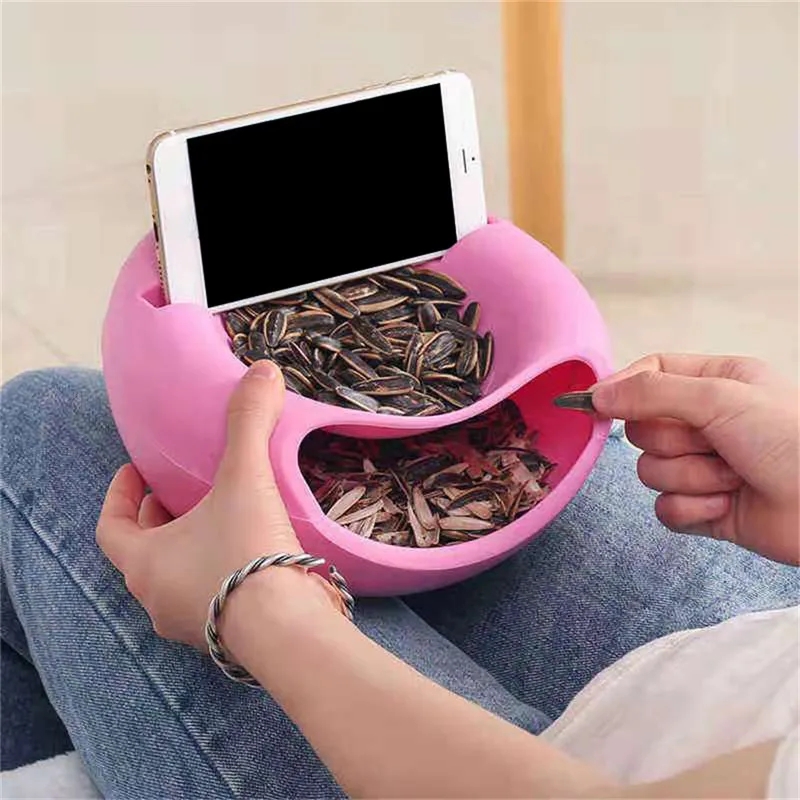 1 PCS Modern Living Room Creative Shape Lazy Snack Bowl Plastic Double Layers Snack Storage Box Bowl Lazy Fruit Plate Bowl
1 PCS Modern Living Room Creative Shape Lazy Snack Bowl Plastic Double Layers Snack Storage Box Bowl Lazy Fruit Plate Bowl