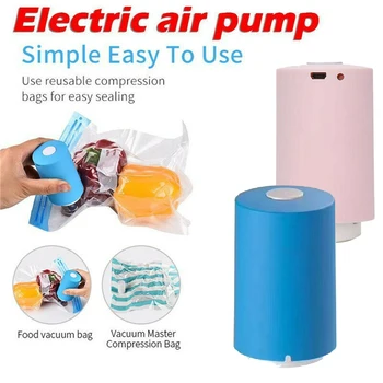 Automatic Compression Vacuum Pump Household Fresh Without Strip Food Rod Snack Tool Bags Kitchen Sealer Clamp
Automatic Compression Vacuum Pump Household Fresh Without Strip Food Rod Snack Tool Bags Kitchen Sealer Clamp