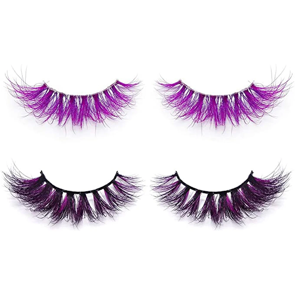 Halloween 3D Artificial Mink Color Eyelashes Color Real Mink Skin 3D Eyelashes Dramatic Extra Long Fluffy Color False Eyelashes
Halloween 3D Artificial Mink Color Eyelashes Color Real Mink Skin 3D Eyelashes Dramatic Extra Long Fluffy Color False Eyelashes