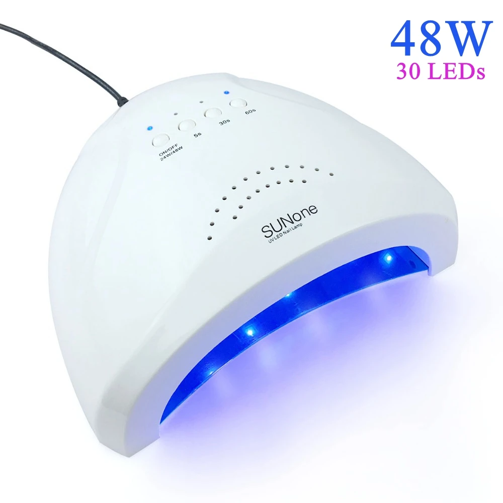 48W Sunone UV LED Lamp For Manicure 30 Leds Fast Dry For All Gel Polish Nails Autor Sensor 3 Timers Professional Manicure Tools
48W Sunone UV LED Lamp For Manicure 30 Leds Fast Dry For All Gel Polish Nails Autor Sensor 3 Timers Professional Manicure Tools