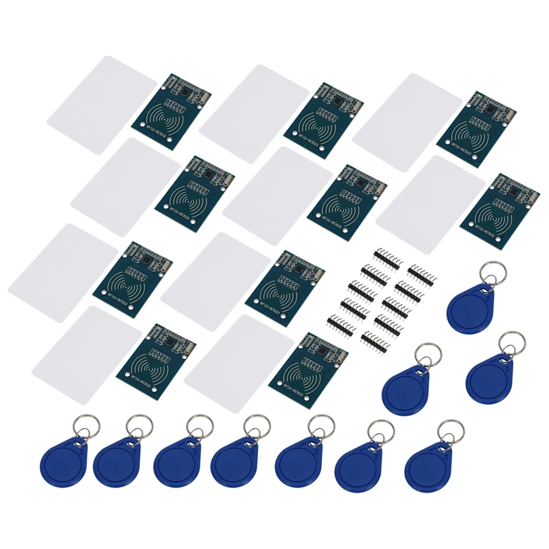 10Pcs Mfrc522 Rc-522 Antenna Rfid Ic Wireless Module for Arduino Ic Key Spi Writer Reader Ic Card Proximity Module
10Pcs Mfrc522 Rc-522 Antenna Rfid Ic Wireless Module for Arduino Ic Key Spi Writer Reader Ic Card Proximity Module