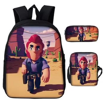 3PCS School Backpacks Set Games 3D Print Leon School Bags For Girls boys Students Primary Daily Casual Travel Bag bolsa 
3PCS School Backpacks Set Games 3D Print Leon School Bags For Girls boys Students Primary Daily Casual Travel Bag bolsa