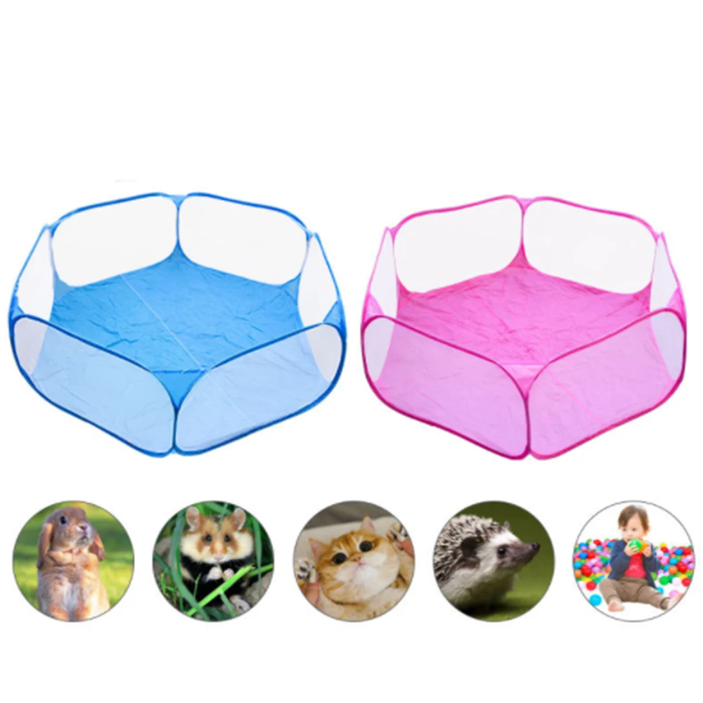 

Pet Playpen Portable fashion Open Indoor / Outdoor Small Animal Cage Game Playground Fence for Hamster Chinchillas Guinea Pigs