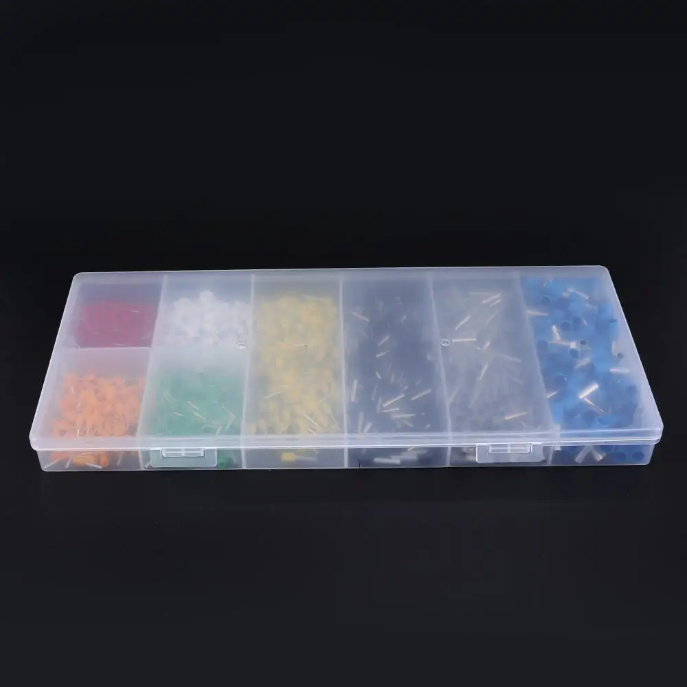 Colour Crimping Terminal Cable Tube Terminal Connection Splitter Connector Tools Durable Quick Splice Wire 800Pcs/Set Practical
Colour Crimping Terminal Cable Tube Terminal Connection Splitter Connector Tools Durable Quick Splice Wire 800Pcs/Set Practical