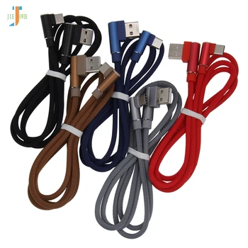 300pcs/lot Double Elbow USB Type C Cable 90 Degree Braided USB C To USB A Charger Cord for Samusng Galaxy Note9 S9 S8 Xiaomi 2S 
300pcs/lot Double Elbow USB Type C Cable 90 Degree Braided USB C To USB A Charger Cord for Samusng Galaxy Note9 S9 S8 Xiaomi 2S