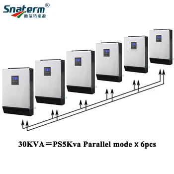 30KVA Solar Power Inverter with 6pcs*48V 50A PWM solar regulators 48Vdc 220Vac Off Grid Parallel Inverter 50A AC Battery Charger
30KVA Solar Power Inverter with 6pcs*48V 50A PWM solar regulators 48Vdc 220Vac Off Grid Parallel Inverter 50A AC Battery Charger