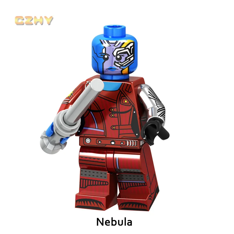 Nebula Legoeinglys Panther Blacklash Whiplash Tony Stark Spiderman Mysterio Avengers MINIFIGURED Christmas Gifts Blocks Toys
Nebula Legoeinglys Panther Blacklash Whiplash Tony Stark Spiderman Mysterio Avengers MINIFIGURED Christmas Gifts Blocks Toys
