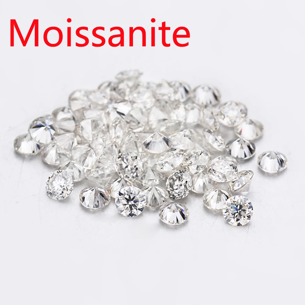 1.0ct 100% Genuine DF White Color 0.8mm-3.5mm Round Shape Small Size Synthetic Moissanites Loose Stone for Jewelry Making
1.0ct 100% Genuine DF White Color 0.8mm-3.5mm Round Shape Small Size Synthetic Moissanites Loose Stone for Jewelry Making
