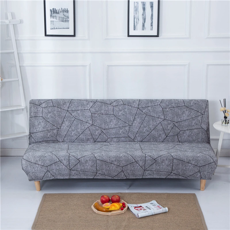 Housse extensible pour canapé et lit pliant, pour siège, sans accoudoirs, moderne, pour une longueur de 160 à 190cm, tout compris Housse extensible pour canapé et lit pliant, pour siège, sans accoudoirs, moderne, pour une longueur de 160 à 190cm, tout compris