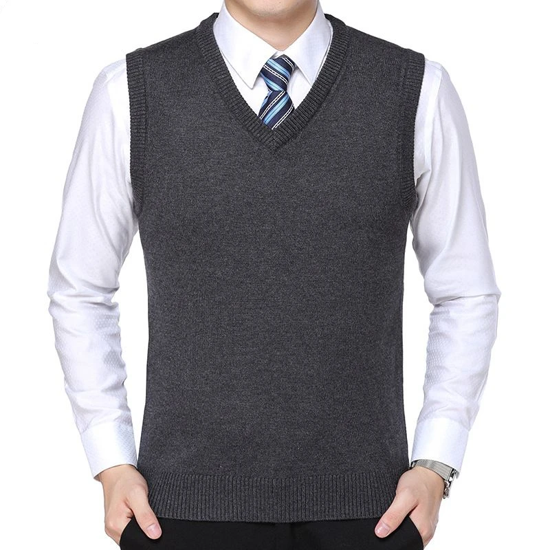 New 2019 Knitted Pullover Male V-Neck Sleeveless Formal Business Homme Casual Knitwear Solid Men Thin Sweaters Vest J654
New 2019 Knitted Pullover Male V-Neck Sleeveless Formal Business Homme Casual Knitwear Solid Men Thin Sweaters Vest J654