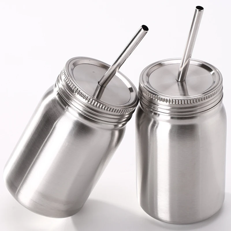 Stainless Steel Mug Straw Cup 700ml Single Wall Mugs Safe Durable Anti-rust Jars Lids and Straws Portable Travel Coffee Cup
Stainless Steel Mug Straw Cup 700ml Single Wall Mugs Safe Durable Anti-rust Jars Lids and Straws Portable Travel Coffee Cup