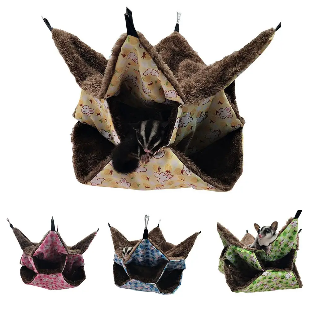 Hamster Hammock Three-layer Mezzanine Hammock Hanging Squirrel Sleeping Bag Hanging Nest Small Pet Hammock
Hamster Hammock Three-layer Mezzanine Hammock Hanging Squirrel Sleeping Bag Hanging Nest Small Pet Hammock