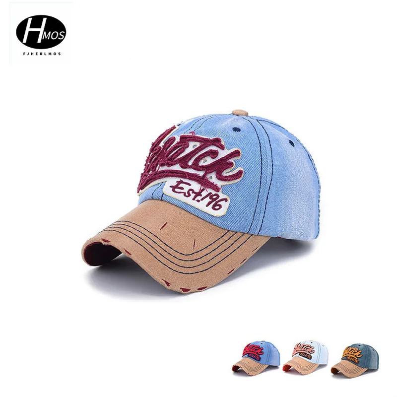 FJHERLMOS Korean spring and summer tide baseball cap patch letters washed cowboy hat ladies sun hat
FJHERLMOS Korean spring and summer tide baseball cap patch letters washed cowboy hat ladies sun hat