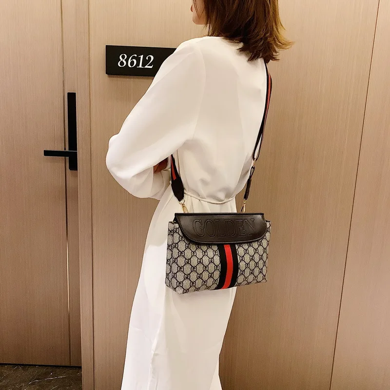 50 Mail Casual Oblique Small Bag 2019 Autumn & Winter New Style Retro Hand Shoulder Wide-Strap WOMEN'S Bag
50 Mail Casual Oblique Small Bag 2019 Autumn & Winter New Style Retro Hand Shoulder Wide-Strap WOMEN'S Bag