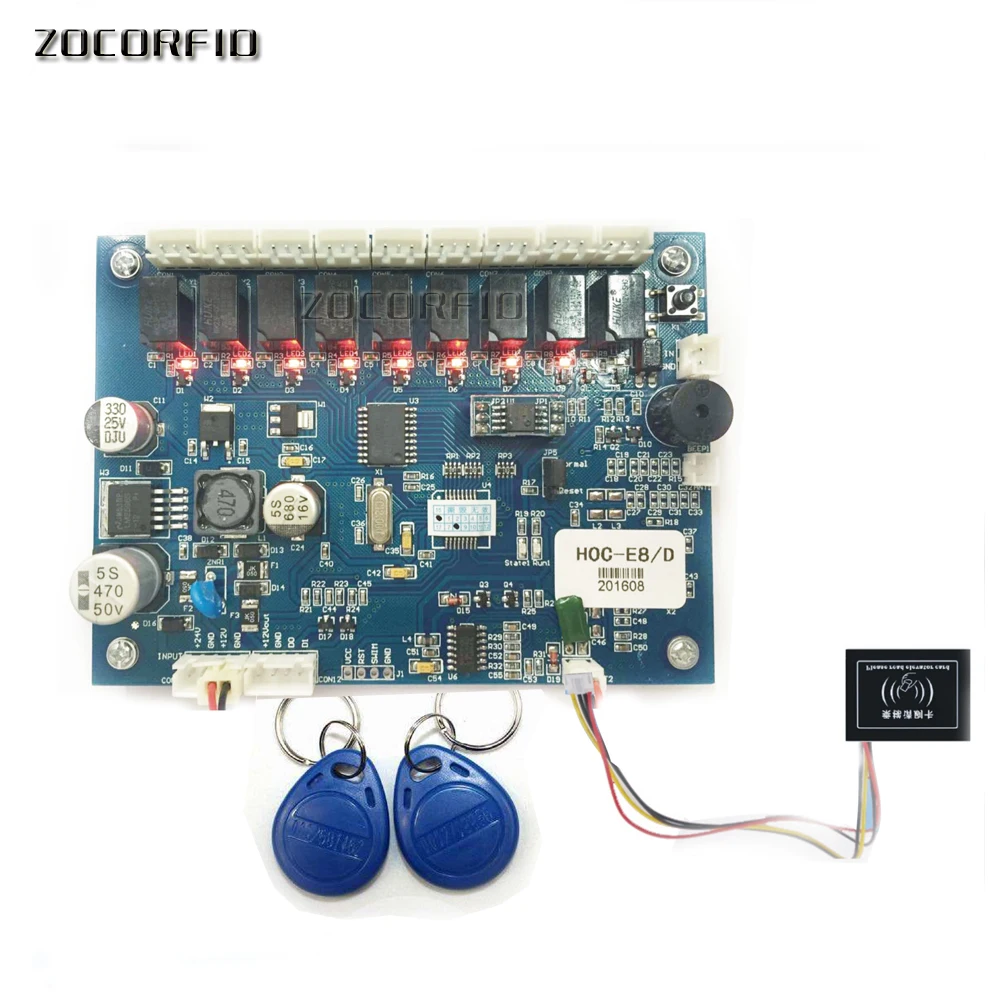 125KHZ RFID Hierarchical control Elevator Lift Controler Panel No Software Security up&dow 8 floors RFID Lift Controller board
125KHZ RFID Hierarchical control Elevator Lift Controler Panel No Software Security up&dow 8 floors RFID Lift Controller board