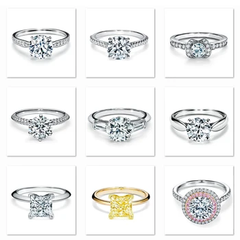 10 High Quality Original 925 Sterling Silver Rhinestone Rings with Original Engraved Wedding Banquet Party Elegant Jewelry
10 High Quality Original 925 Sterling Silver Rhinestone Rings with Original Engraved Wedding Banquet Party Elegant Jewelry