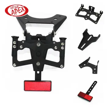 Motorcycle Accessories Adjustable Fender Plate with reflector For SUZUKI GSXR1000 GSX-R1000 2009 2010 Bracket License Holder
Motorcycle Accessories Adjustable Fender Plate with reflector For SUZUKI GSXR1000 GSX-R1000 2009 2010 Bracket License Holder