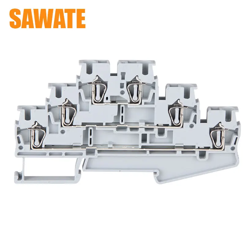 10Pcs Terminal Block Din Rail ST-2.5-3L Spring 3 layers Level Replace PHOENIX Connectors Return Pull Type Screw Terminal Blocks
10Pcs Terminal Block Din Rail ST-2.5-3L Spring 3 layers Level Replace PHOENIX Connectors Return Pull Type Screw Terminal Blocks