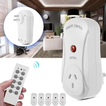 5 Pcs Smart Plug Wireless Socket Remote Control Wall Socket Switch Power Outlet AU Plug
5 Pcs Smart Plug Wireless Socket Remote Control Wall Socket Switch Power Outlet AU Plug