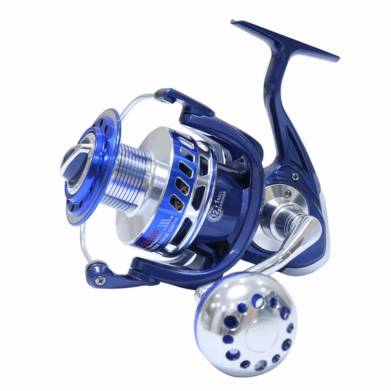 K8356 All Metal Fishing Spinning Reels 4.7:1 4000-8000 30KG Power Drag Saltiga Heavy Duty Sea Fishing Boat Fishing Jigging Reel
K8356 All Metal Fishing Spinning Reels 4.7:1 4000-8000 30KG Power Drag Saltiga Heavy Duty Sea Fishing Boat Fishing Jigging Reel