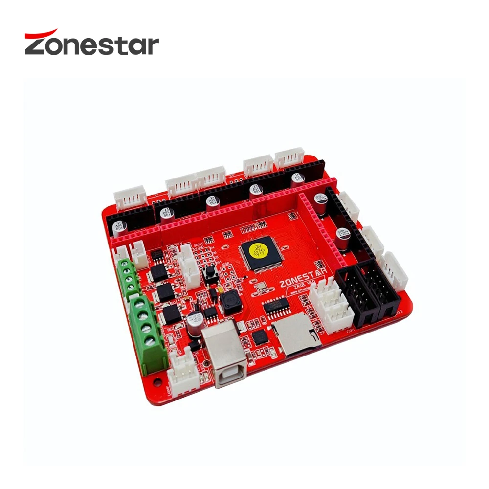 ZONESTAR ZRIBV6 Newest 3D Printer Control Board Motherboard Controller Compatible With Ramps V1.4 ATMEGA2560 Four Extruders
ZONESTAR ZRIBV6 Newest 3D Printer Control Board Motherboard Controller Compatible With Ramps V1.4 ATMEGA2560 Four Extruders