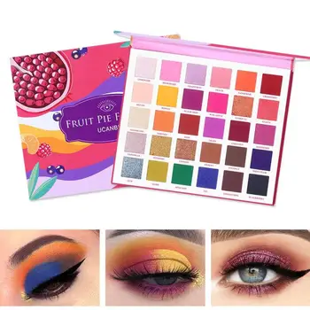 30 Colors Fruit Pie Filling Eye Shadow Palette Makeup Kit Vibrant Bright Glitter Shimmer Matte Shades Pigment Eyeshadow 
30 Colors Fruit Pie Filling Eye Shadow Palette Makeup Kit Vibrant Bright Glitter Shimmer Matte Shades Pigment Eyeshadow