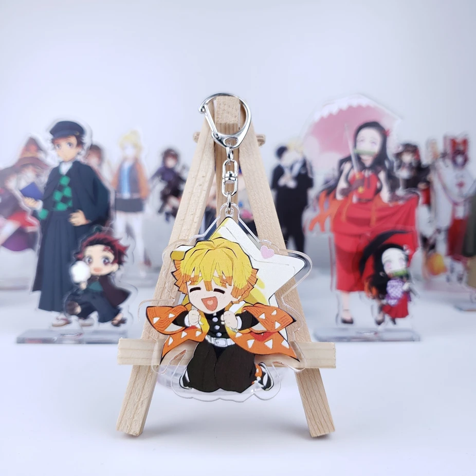 Anime Keychain Demon Slayer: Kimetsu no Yaiba Tanjirou Nezuko Cosplay Q version Keyring Acrylic Figure Pendants XMAS Gift
Anime Keychain Demon Slayer: Kimetsu no Yaiba Tanjirou Nezuko Cosplay Q version Keyring Acrylic Figure Pendants XMAS Gift