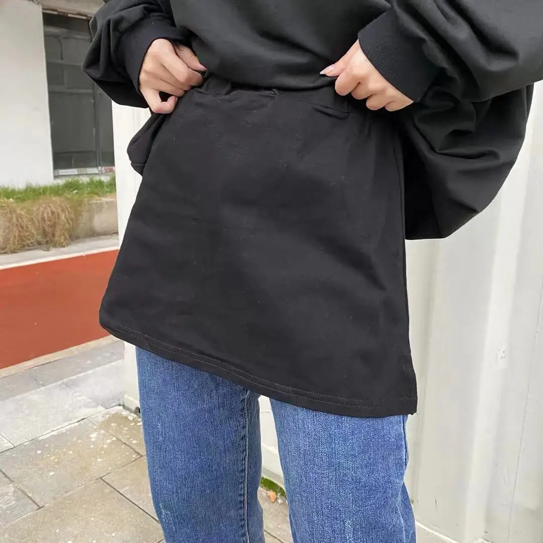 Women Elastic Slim Waist Fake Split Cotton Hem Cover Skirt Tail Petticoat Lady Short Blouse Extender Detachable False Underskirt
Women Elastic Slim Waist Fake Split Cotton Hem Cover Skirt Tail Petticoat Lady Short Blouse Extender Detachable False Underskirt
