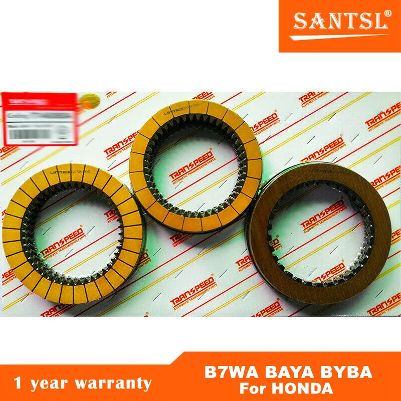 

B7WA BAYA BYBA M7WA BVGA PVGA CM6 Auto Transmission Parts Clutch Plates Friction Kit For HONDA ACURA 3.0L Transnation