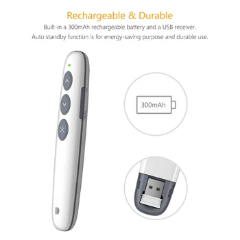 High Quality Wireless Presenter PowerPoint PPT Clicker Pen Prefessional Presentation Remote Control Red Light
High Quality Wireless Presenter PowerPoint PPT Clicker Pen Prefessional Presentation Remote Control Red Light