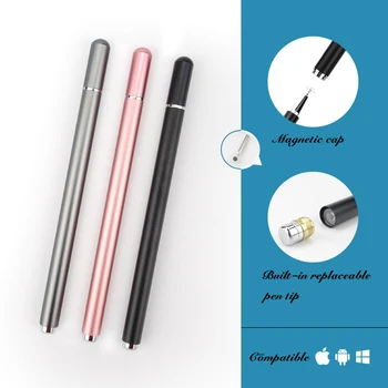 5pcs/lot Capacitive Pen Stylus Touch Screen Pens Universal for iPad Apple Pencil Huawei IOS Android Tablet Phone Custom logo
5pcs/lot Capacitive Pen Stylus Touch Screen Pens Universal for iPad Apple Pencil Huawei IOS Android Tablet Phone Custom logo