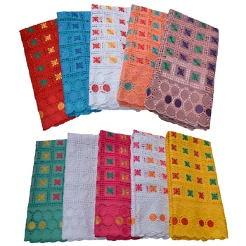 Latest Punch Design Nigeria Pure Cotton Fabric Fashion Swiss Voile Lace Fabric Embroidery with Stones for Sewing Party Dresses
Latest Punch Design Nigeria Pure Cotton Fabric Fashion Swiss Voile Lace Fabric Embroidery with Stones for Sewing Party Dresses
