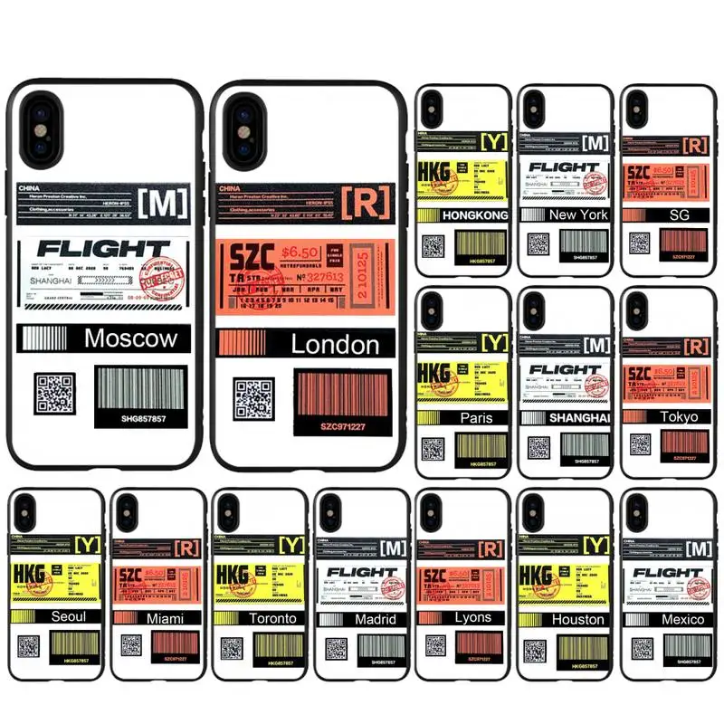 RuiCaiCa Flight Ticket mobile phone case for huawei p20 pro p smart plus honor 7a 8 8x 9 lite 10 telephone accessories
RuiCaiCa Flight Ticket mobile phone case for huawei p20 pro p smart plus honor 7a 8 8x 9 lite 10 telephone accessories