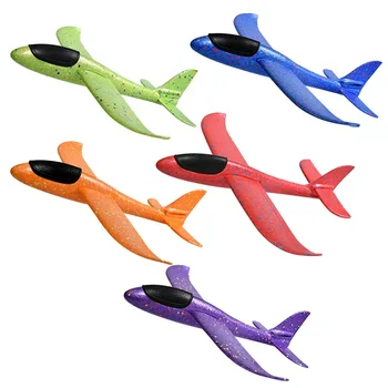 Glider Planes Hand Throw Flying Foam DIY Aircraft Inertial Foam Airplane EPP Flying Aeroplane Model Planes Toy For Children Gift 
Glider Planes Hand Throw Flying Foam DIY Aircraft Inertial Foam Airplane EPP Flying Aeroplane Model Planes Toy For Children Gift