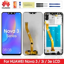 Écran tactile LCD de remplacement, pour Huawei Nova 3 PAR LX1 LX9 Nova 3i INE LX2 L21 Nova 3e Display ANE LX3 L23=