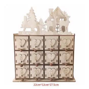1PC Wood Heart Christmas Advent Calendar House Xmas Deer Decor DIY Jewelry Box Natural Crafts Supplies Wedding Ornaments 634E
1PC Wood Heart Christmas Advent Calendar House Xmas Deer Decor DIY Jewelry Box Natural Crafts Supplies Wedding Ornaments 634E