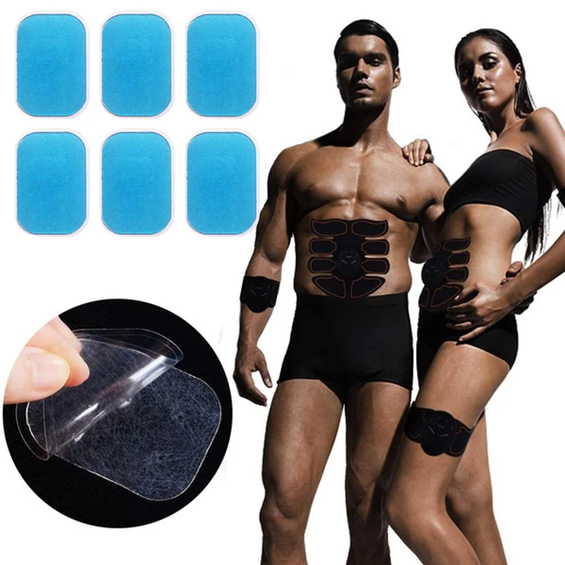 

Trainer Replacement Gel Sheet EMS Abs Trainer Muscle Gel Pad Waist Trimmer Belt