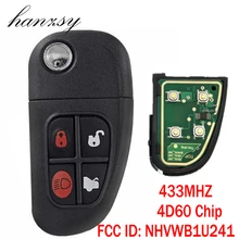 4 Bottons 315mhz/433mhz Smart key for Jaguar X-Type S-Type 1999-2009 XJ XJR 2002-2008 Car Remote key NHVWB1U241 F021 Blade
4 Bottons 315mhz/433mhz Smart key for Jaguar X-Type S-Type 1999-2009 XJ XJR 2002-2008 Car Remote key NHVWB1U241 F021 Blade