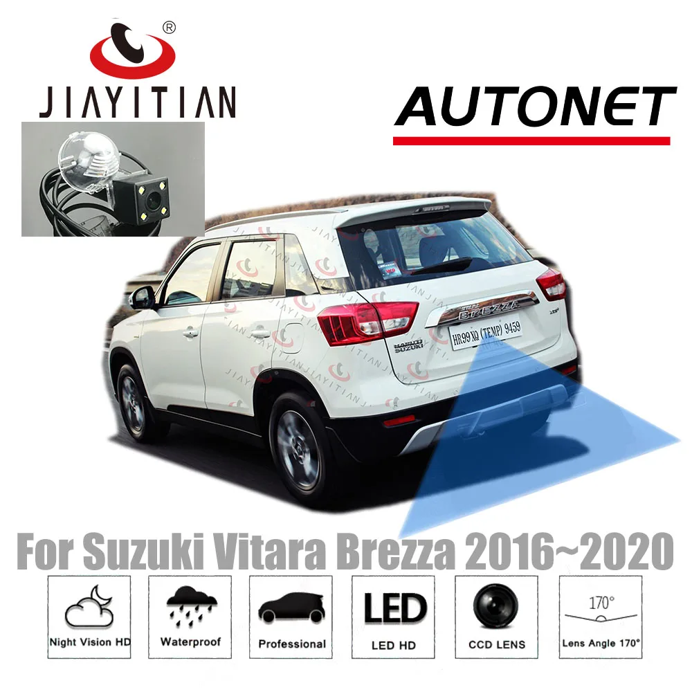 JIAYITIAN камера заднего вида для Suzuki Vitara Brezza 2016, 2017, 2018, 2019, 2020, CCD лампа ночного видения для номерного знака
JIAYITIAN камера заднего вида для Suzuki Vitara Brezza 2016, 2017, 2018, 2019, 2020, CCD лампа ночного видения для номерного знака