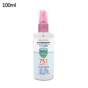 100ml 75% Alcohol Antibacterial Hand Sanitizer Disinfection Spray Family Disposable Quick-Dry Wipe Out Bacteria Hand Sanitizer
100ml 75% Alcohol Antibacterial Hand Sanitizer Disinfection Spray Family Disposable Quick-Dry Wipe Out Bacteria Hand Sanitizer