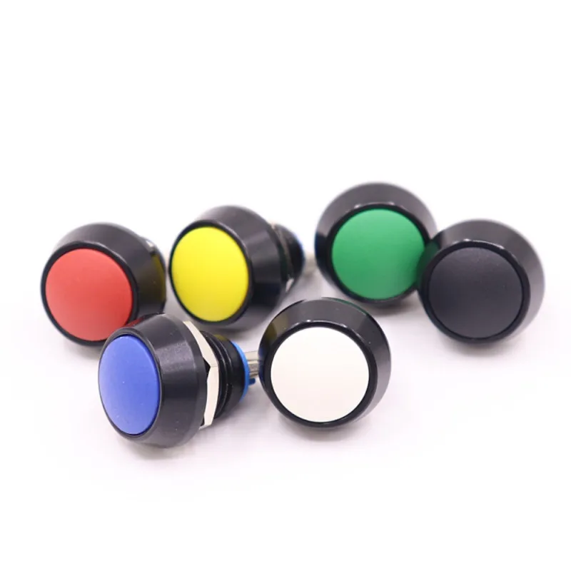 12mm Momentary Push Button Switch Black Oxide Color Head switches Spherical Copper Car Modification Horn Doorbell Switch
12mm Momentary Push Button Switch Black Oxide Color Head switches Spherical Copper Car Modification Horn Doorbell Switch