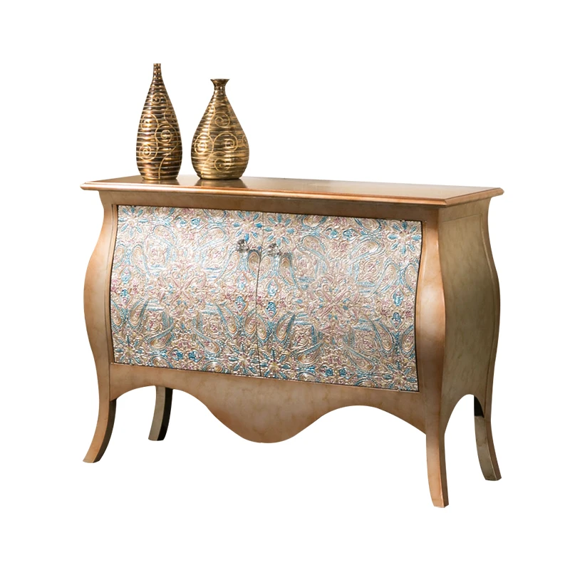 GY European-Style Entrance Cabinet Light Luxury Two-Door Hallway Hall Cabinet Living Room Carved Curio Cabinet Storage Cabinet
GY European-Style Entrance Cabinet Light Luxury Two-Door Hallway Hall Cabinet Living Room Carved Curio Cabinet Storage Cabinet