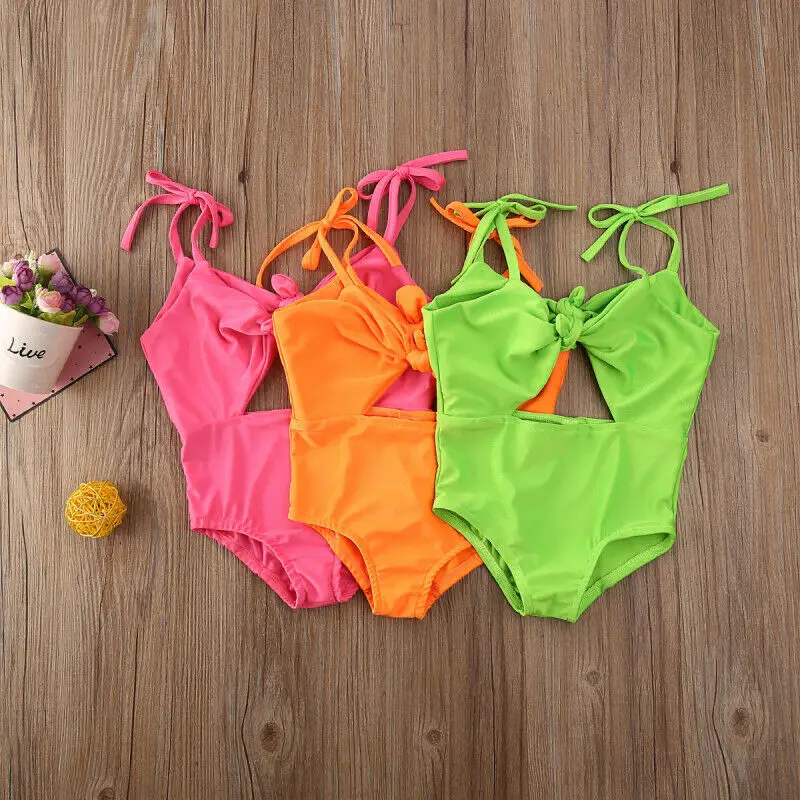 2020 Kids Baby Girl Swimsuit Bowknot Swimwear Bikini Tankini Swimming Bathing Suit Halter One Piece Swimwear Swimming Costume
2020 Kids Baby Girl Swimsuit Bowknot Swimwear Bikini Tankini Swimming Bathing Suit Halter One Piece Swimwear Swimming Costume