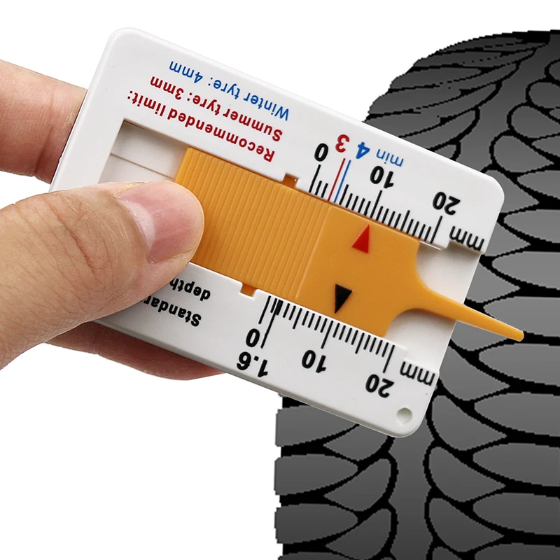 0 - 20 Mm Auto Car Tyre Tread Depth Depthometer Gauge Caliper Motorcycle Trailer Tire Wheel Measure Tool Repair Tool Tire Access
0 - 20 Mm Auto Car Tyre Tread Depth Depthometer Gauge Caliper Motorcycle Trailer Tire Wheel Measure Tool Repair Tool Tire Access
