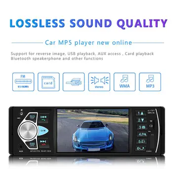 1 Din Car Radio 4.1'' Digital Display Bluetooth FM MP3 Autoradio Multimedia Player Audio USB TF Backup Monitor Car MP5 Player
1 Din Car Radio 4.1'' Digital Display Bluetooth FM MP3 Autoradio Multimedia Player Audio USB TF Backup Monitor Car MP5 Player